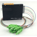 1x8 Cassette Type Optical Fiber Optic Splitter